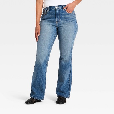 Women's Mid-Rise Bootcut Jeans - Universal Thread™ Medium Wash 6