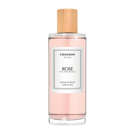 Chanson d’Eau Les Eaux Du Monde Sweet & Sensual Floral Fragrance Eau de Toilette for Women Rose 3.3 oz