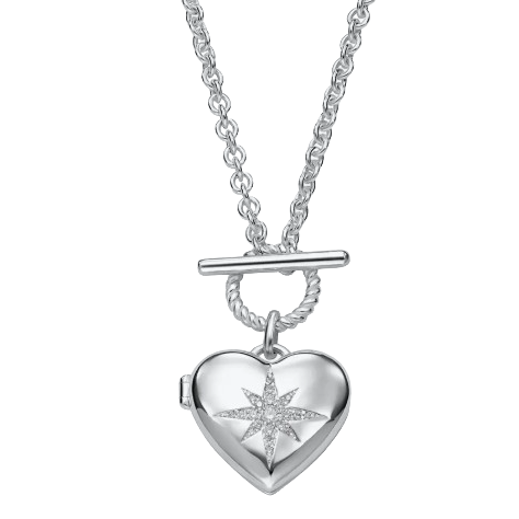 Theo Grace Photo Locket Necklace $90