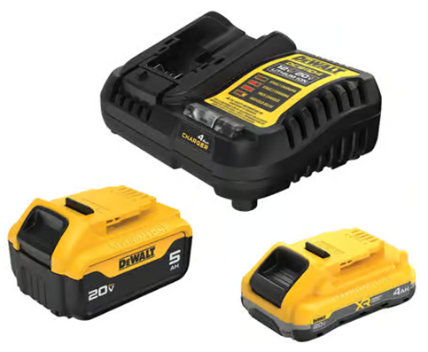 DeWalt DCB245-2C 20V MAX Lithium-Ion Starter Kit w/ 2 Batteries and Charger Tools.woot!