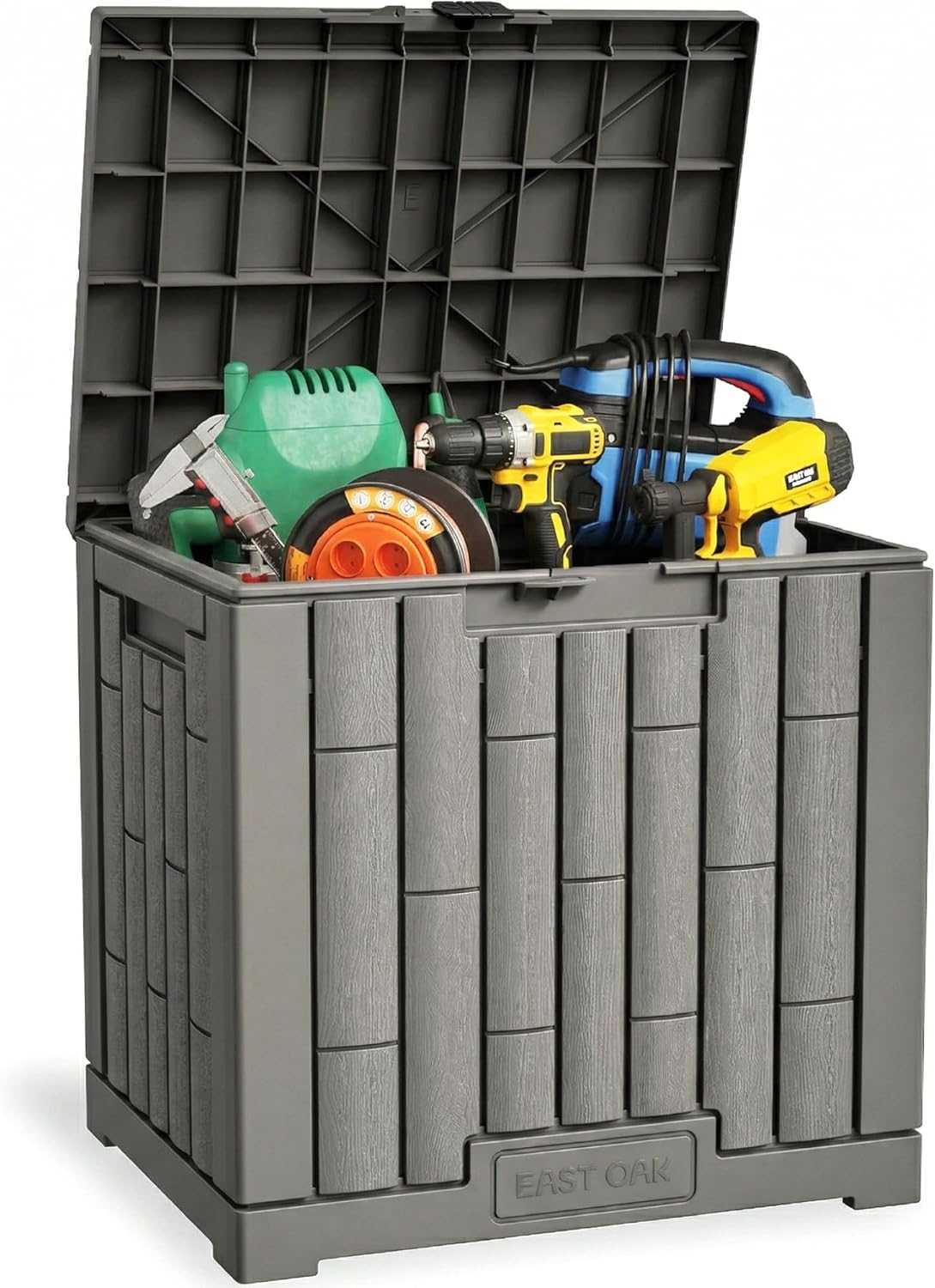 31-Gallon Strong-Latch Deck Box $25
