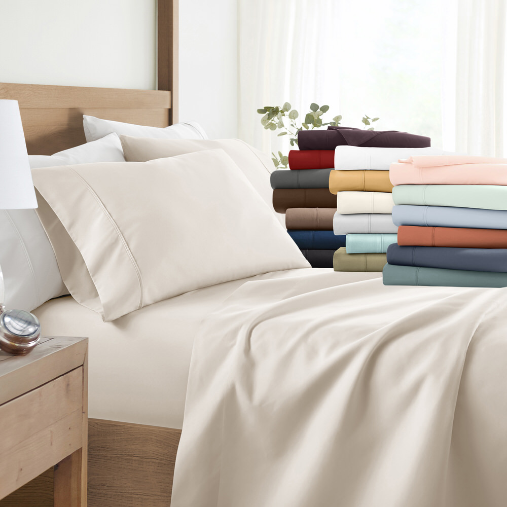 Deep-Pocket Sheet Sets $25 in Any Size