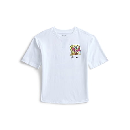 SpongeBob SquarePants Boys Graphic Tee, Sizes 4-18