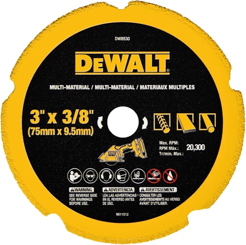 DeWalt 3" Diamond Cut-Off Wheel