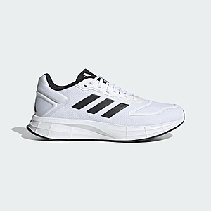 adidas Men's Duramo 10 Running Shoes (Cloud White / Core Black / Cloud White) $24.75 + Free S&H