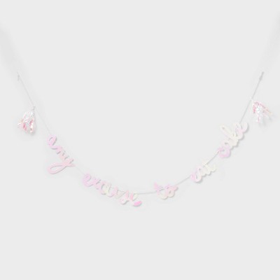 Iridescent 'any excuse to eat cake' Party Banner - Spritz™