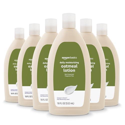 6-Pack 18oz Amazon Basics Daily Moisturizing Oatmeal Body Lotion Amazon