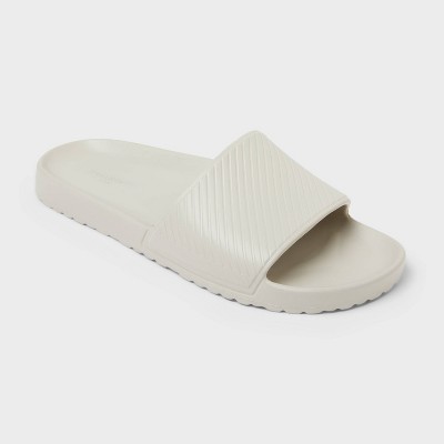 Men's Neil Slides - Goodfellow & Co™ Tan 10