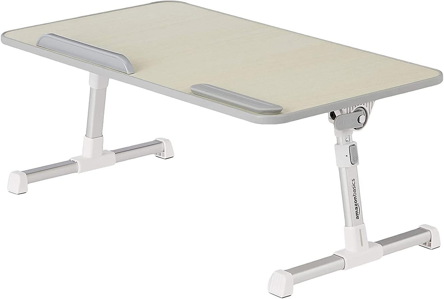 Amazon Basics Portable Foldable Adjustable Laptop Stand Tray Lap Desk Amazon