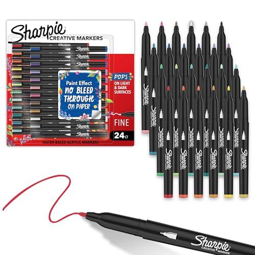 24-Count Sharpie Creative Markers Variety Pack Amazon