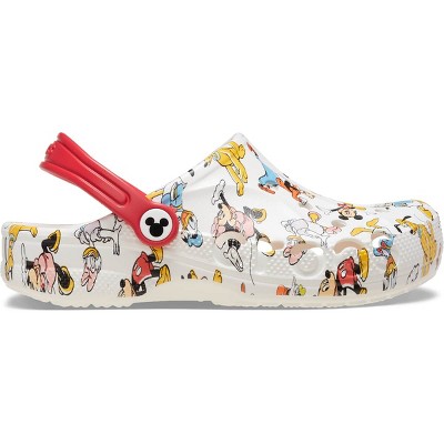 Crocs Kids Disney Mickey Mouse & Friends Baya Clogs, Multi, J2
