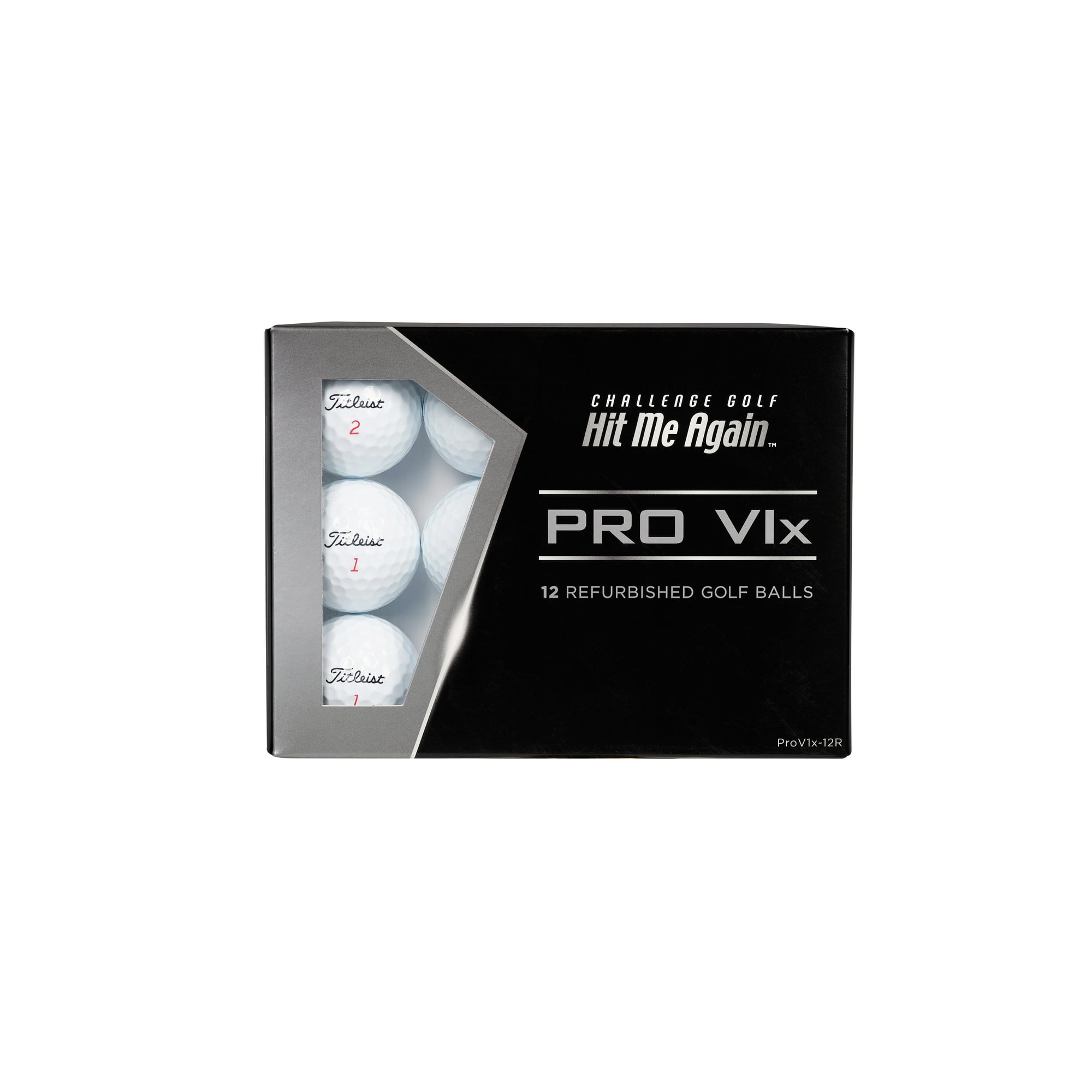 Hit Me Again ProV1X Used Golf Balls, 12 Pack