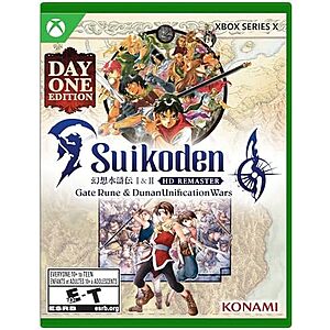 Suikoden I & II HD Remaster (Xbox Series X) $23