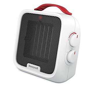 Honeywell 1500W UberHeat 5 Portable Ceramic Space Heater w/ Adjustable Thermostat $10 + Free S&H