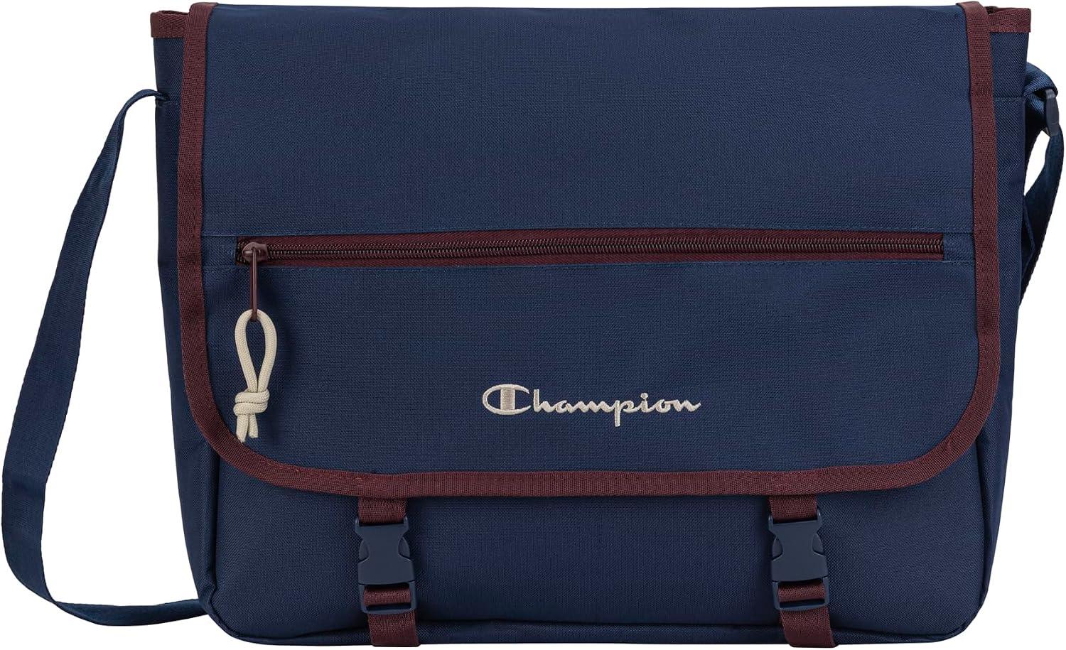 Champion Phase Messenger Bag w/ Padded Laptop Sleeve Amazon