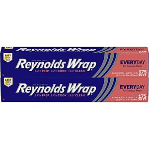 2-pk 175-sq-ft Reynolds Wrap Aluminum Foil Pack $13.45 w/ S&S