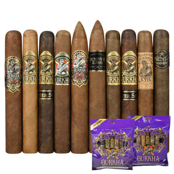 10pk Gurkha Cigars $34
