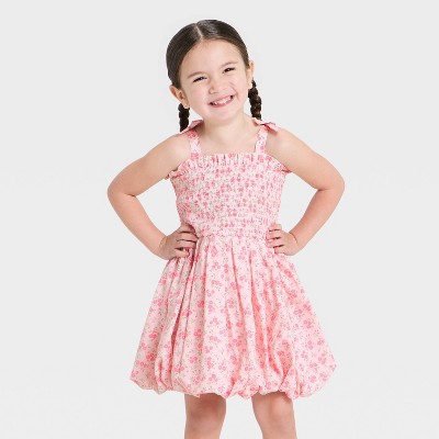 Baby Girls' Audrey Camille Floral Dress - Pink 12M: Cottagecore