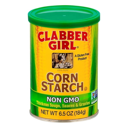 Clabber Girl Corn Starch, Gluten-Free, Corn Starch Thickener, Non-GMO, 6.5 oz