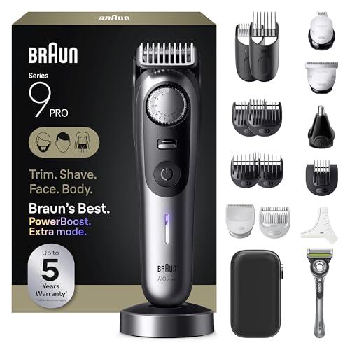 Braun All-in-One Series 9 PRO Men's Electric Beard Trimmer Amazon