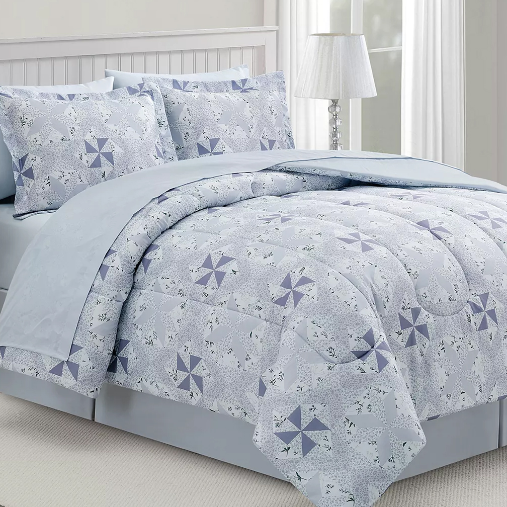 8pc Queen Comforter Set $30