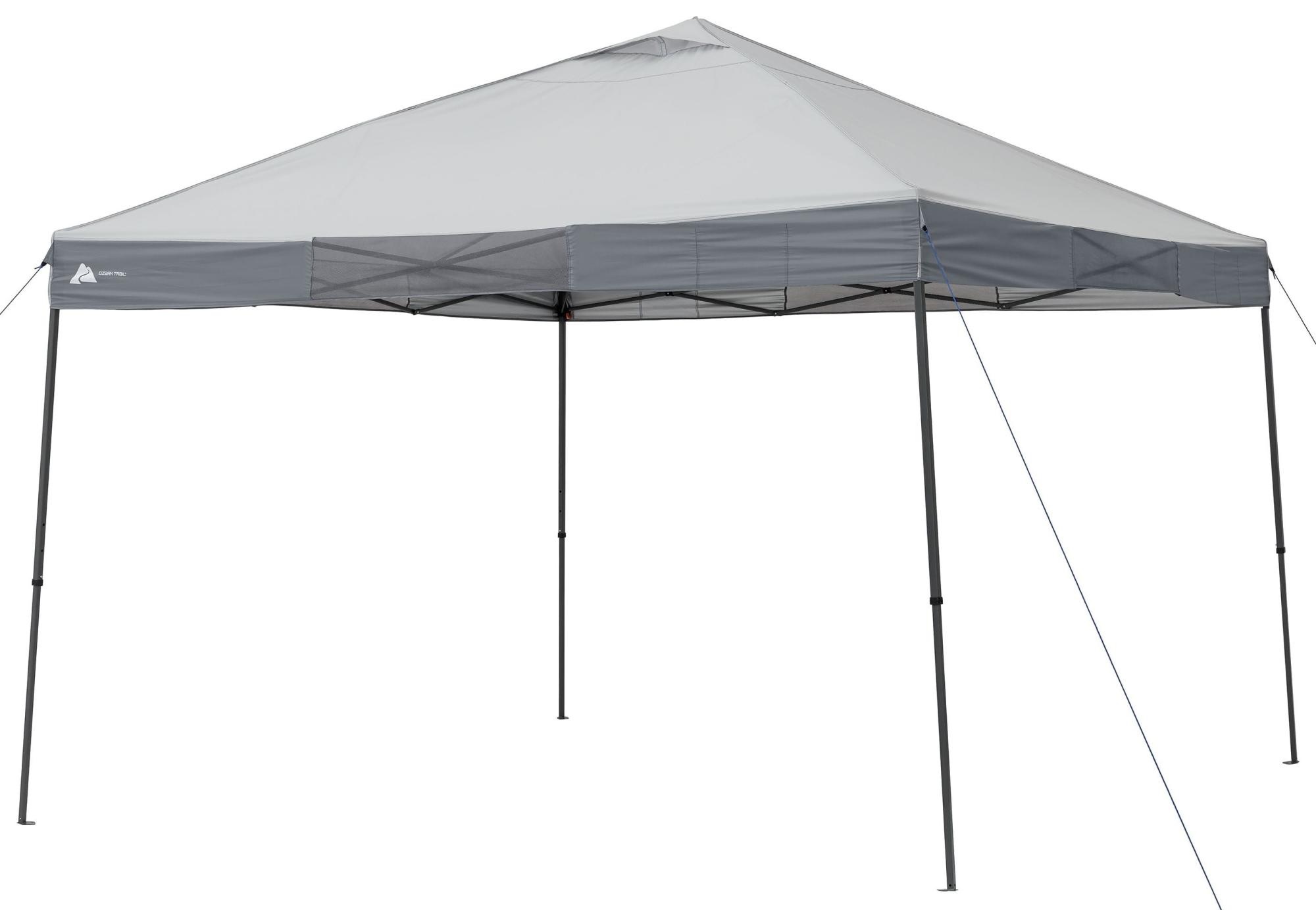 Ozark Trail 12' x 12' Instant Straight Leg Camping Canopy Walmart