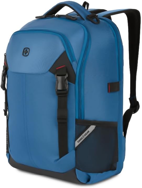 SwissGear Civic Pro Laptop Backpack, Navy, 18"x13.25"x7"