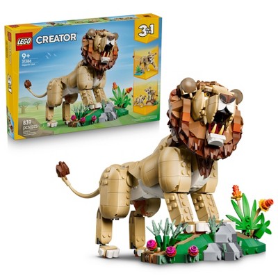 LEGO Creator 3 in 1 Wild Animals: Majestic Lion 31386