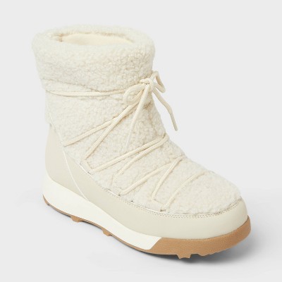 Women’s Cara Boots with Memory Foam Insole - All In Motion™ Cream 11