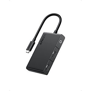 Used - Like New: Anker 332 5-in-1 USB-C Hub w/ 4K HDMI, up to 100W PD $7 & More