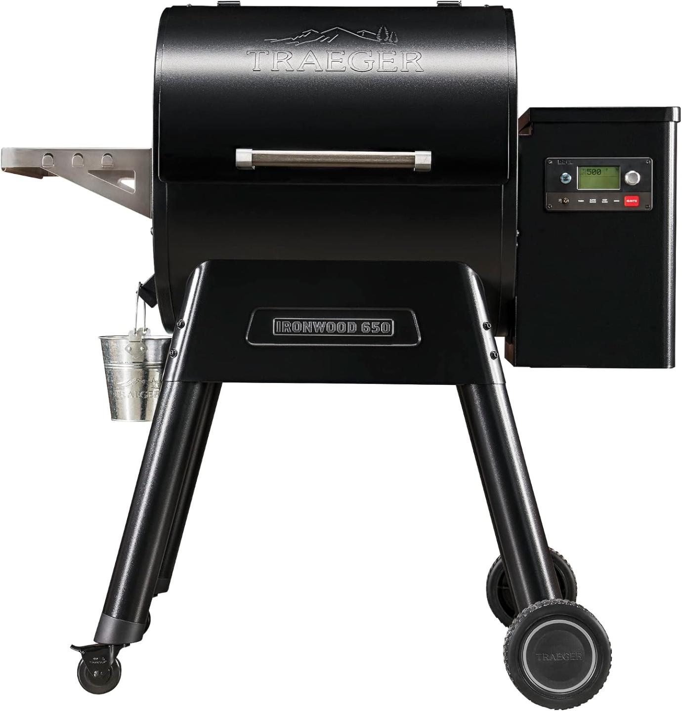 Traeger Ironwood 650 Wood Pellet Grill & Smoker Amazon