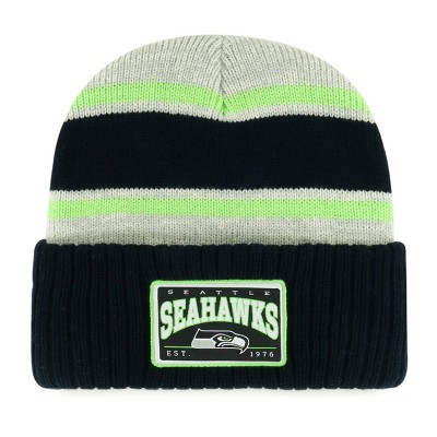 NFL Seattle Seahawks Vista Knit Beanie: Sports Team Logo, Adult One Size