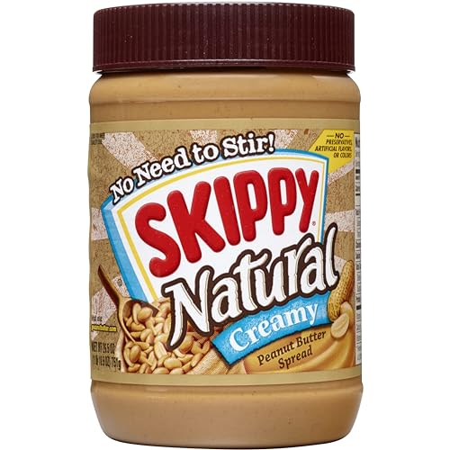 1.5lb Skippy Natural Peanut Butter $4