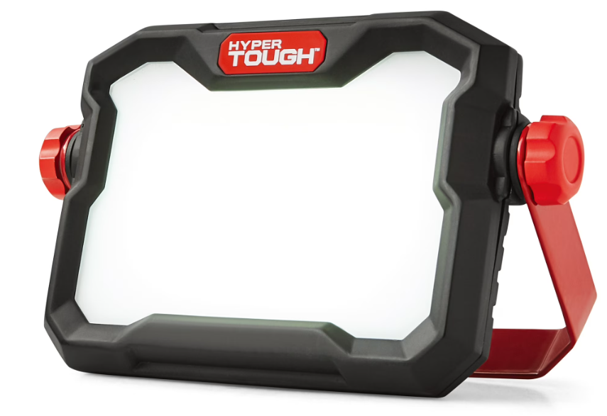 Hyper Tough 10W LED 1000 Lumen Rechargeable Free Standing Light Walmart