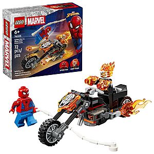 LEGO Building Sets: 30% Off: LEGO Marvel Spider-Man vs. Ghost Rider Set $7 & Many More + Free Pickup