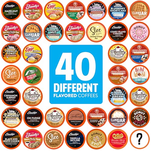 40ct Two Rivers K-Cups $17. Fun Flavors!