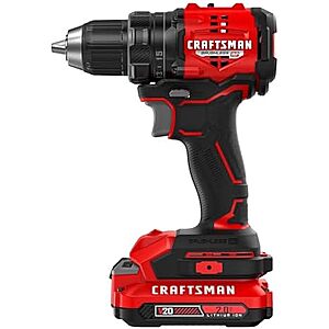 CRAFTSMAN V20 BRUSHLESS RP Compact Drill/Driver + 1.5Ah Battery & Charger $69 + Free S&H