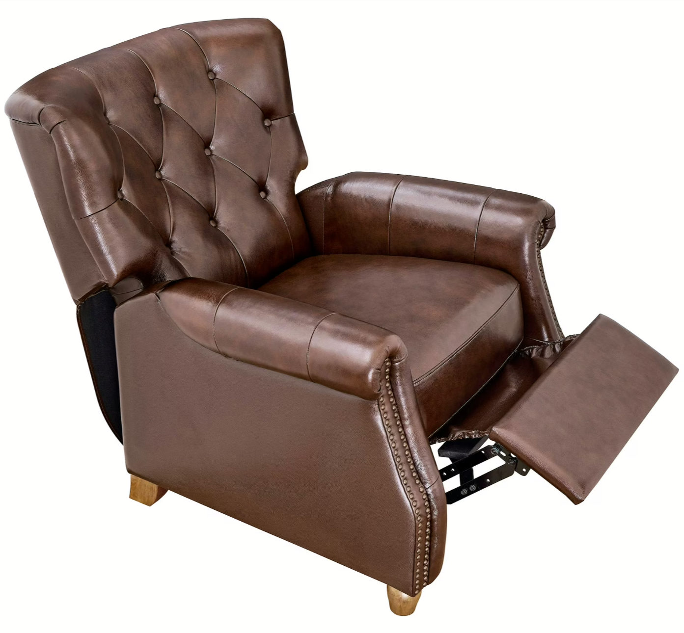 Pioneer Woman Harper Leather Recliner Walmart