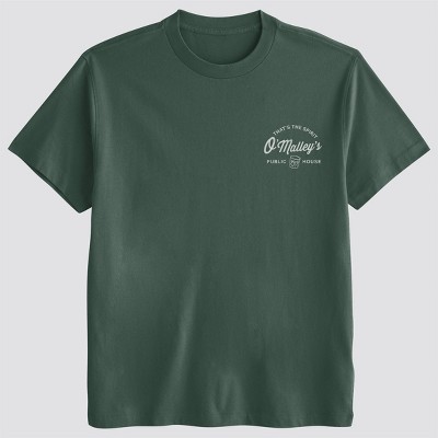 Men's O'Malley's Pub Short Sleeve Graphic T-Shirt - Green M