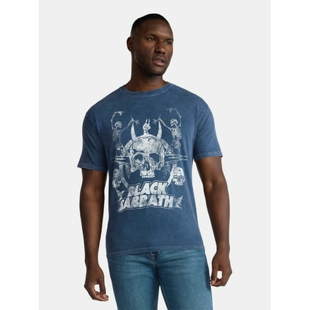 Black Sabbath Men's & Big Men's Graphic T-Shirt, Sizes S-3XL