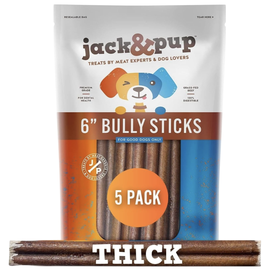 5ct Extra Thick Bully Sticks $12