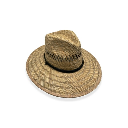 Ozark Trail Men's Straw Hat, Natural