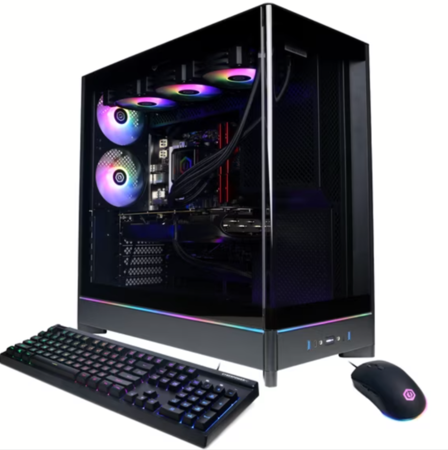CyberPowerPC Ryzen 7 9800X3D / RTX 5080 / 32GB RAM / 2TB SSD Gaming Desktop Walmart