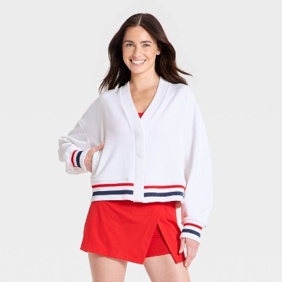 Women's Americana Cardigan - JoyLab™ White XXL