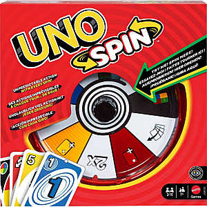 Mattel Uno Spin Card Card Game 2 for $8.40