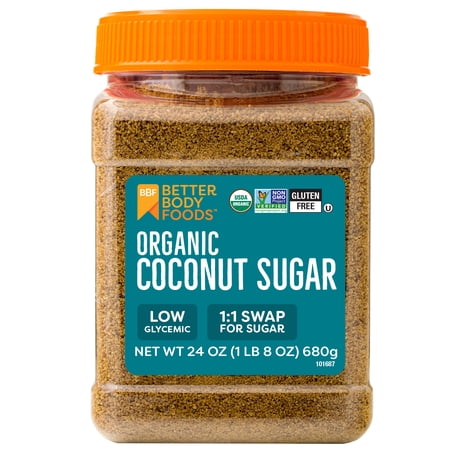 BetterBody Foods Organic Coconut Sugar, 24 oz