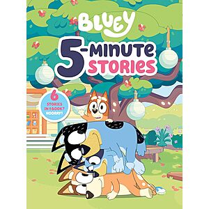 Prime Members: Bluey 5-Minute Stories: 6 Stories in 1 Book? Hooray! (Hardcover) $5.90 + Free S&H
