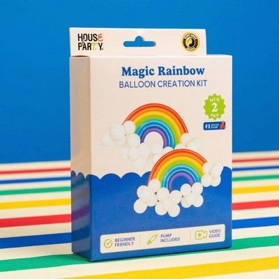 House of Party Balloon Creation Kit Magical Rainbows