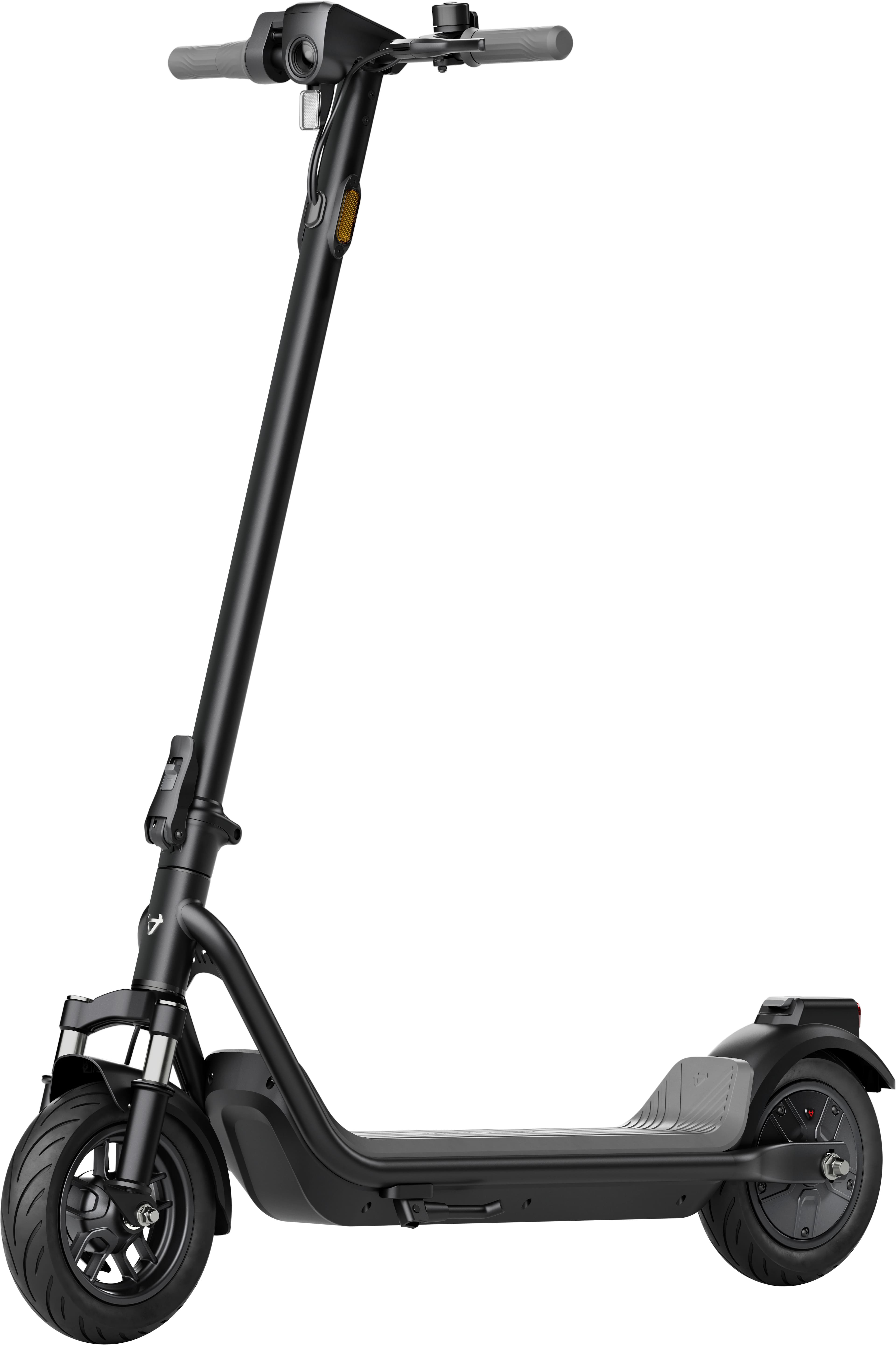 NIU - KQi 100P Foldable Electric Kick Scooter W/ 18 mi Max Range & 17.4 mph Max Speed - Gray