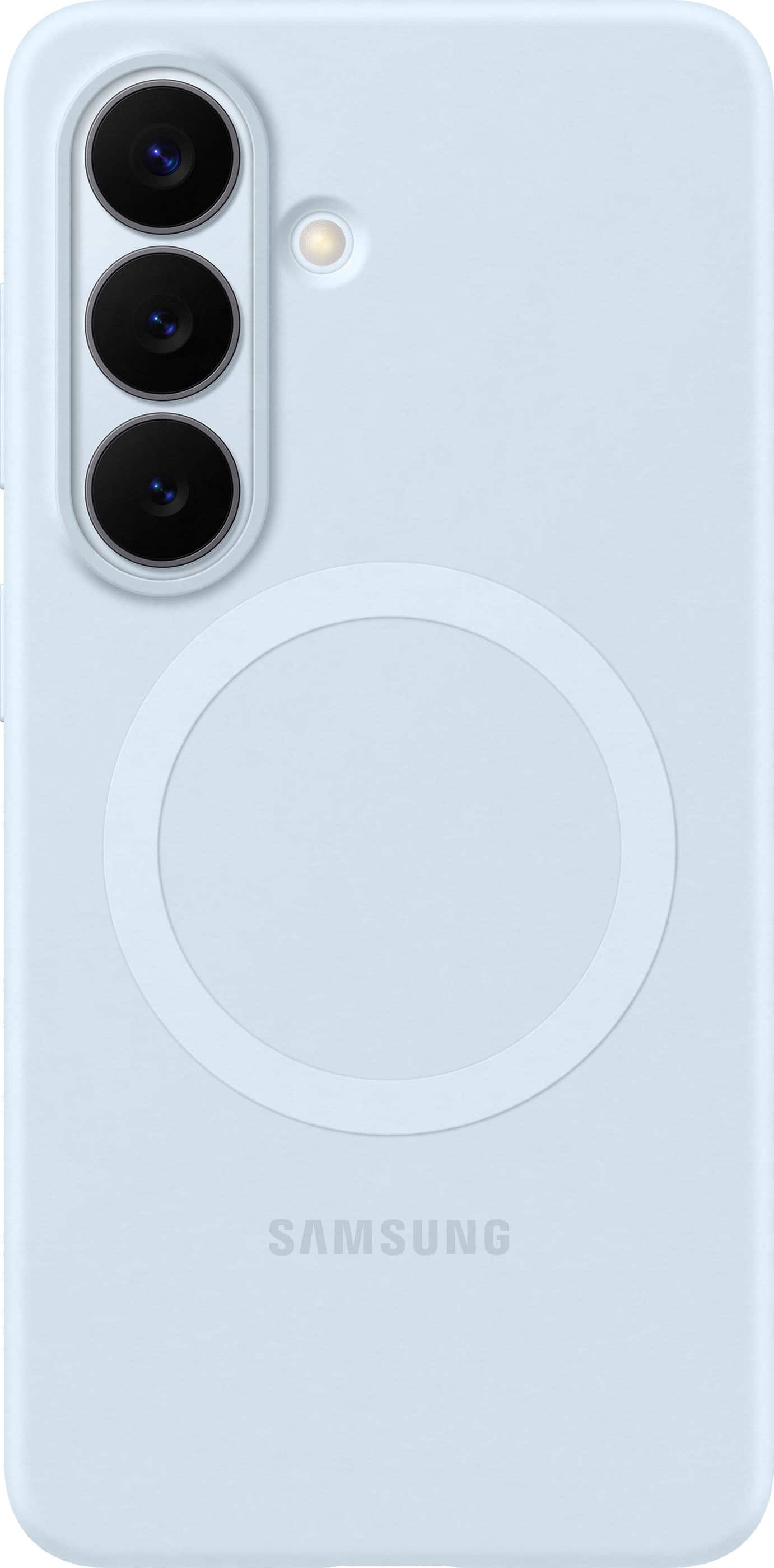 Samsung - Galaxy S26 Silicone Magnet Case - Light Blue